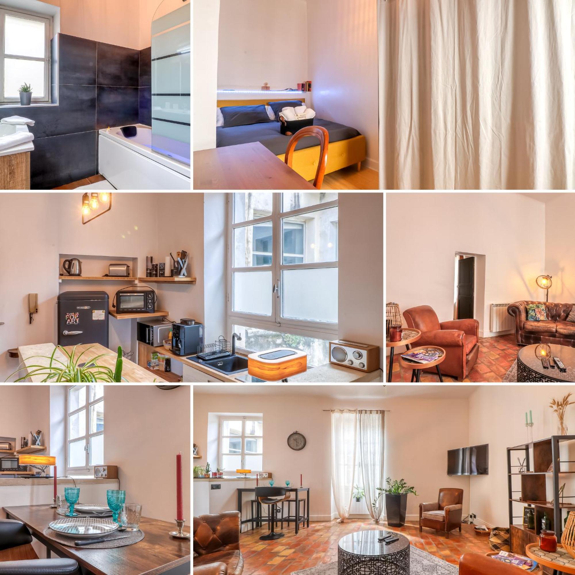 Le Vintage, Appart,Hotel Particulier, Centre Nimes Maisoncarreeconciergerie Esterno foto